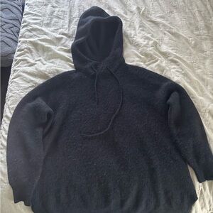 Ganni Callahan Black Knit Wool Sweater